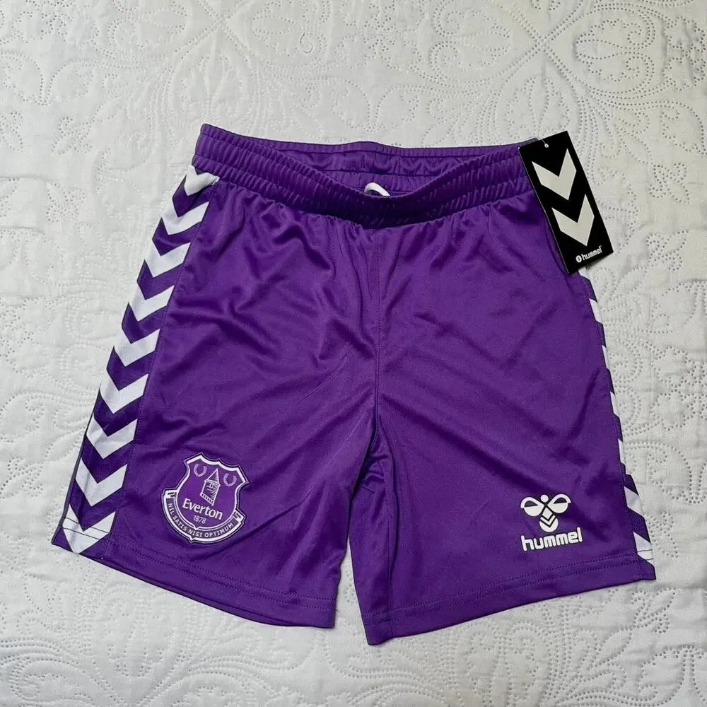 NWT Hummel Everton Soccer Jersey Kit Size Youth 8-12